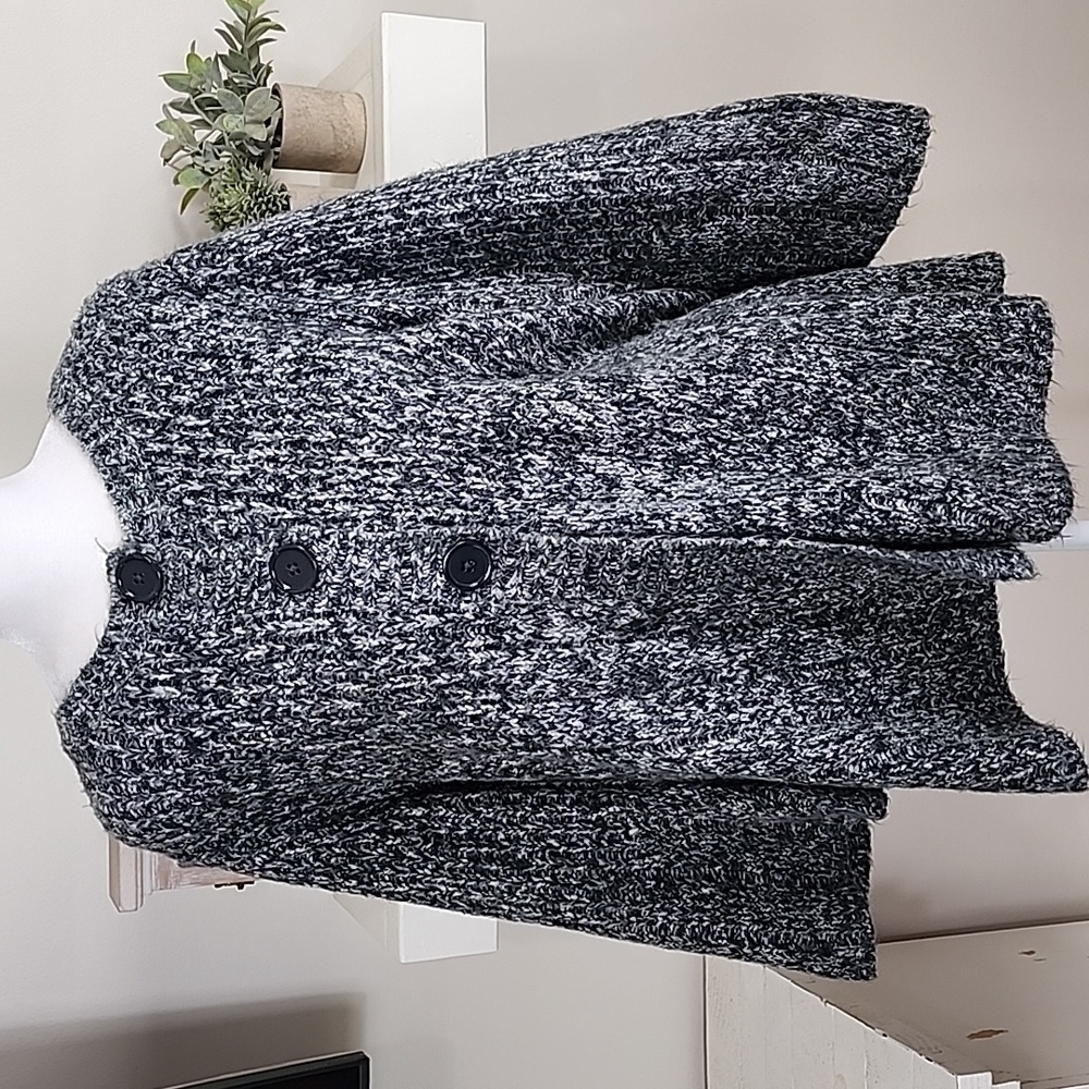 Vintage Croft & Barrow 3/4 Sleeve Button Front Sweater Cardigan